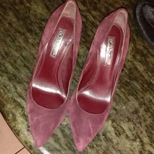 Burgandy shoes